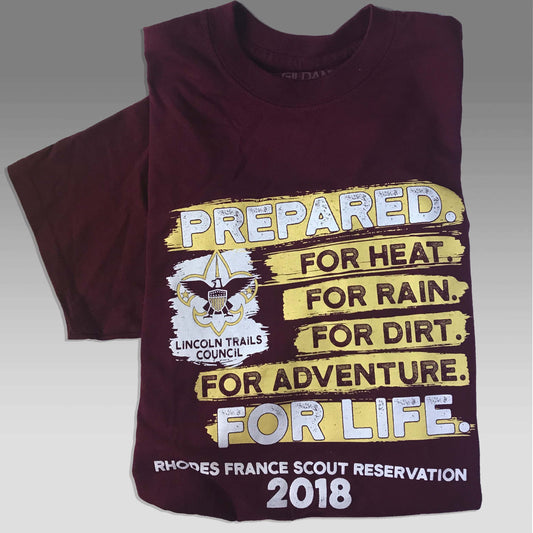 T-Shirt 2018 RFSR Camp - Marroon