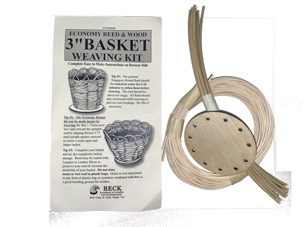 Kit - Basket 3" Economy Reed & Wood