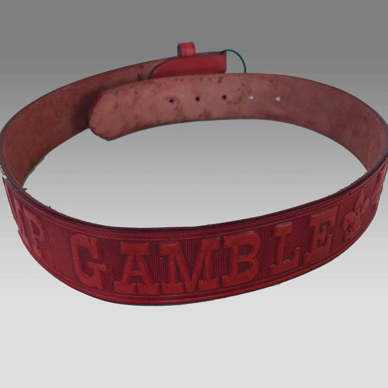 Load image into Gallery viewer, Belt - Leather Camp Gamble
