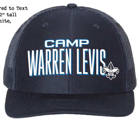 Hat - Camp Warren Levis - Navy
