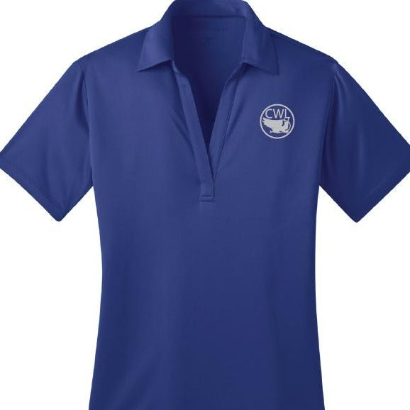 Shirt Polo Women's Blue - Camp Warren Levis