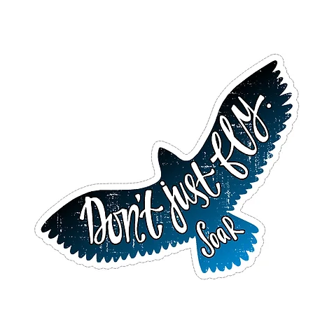 Sticker Eagle Soar