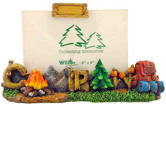 Picture Frame 6 x 4 - Camping Word