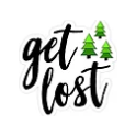 Sticker Get Lost with Trees