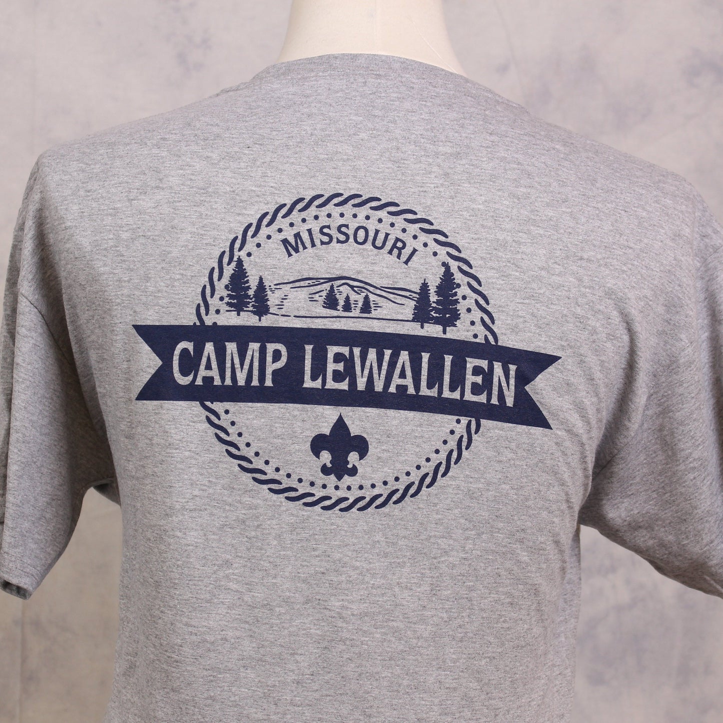 T-Shirt Gray Camp Lewallen