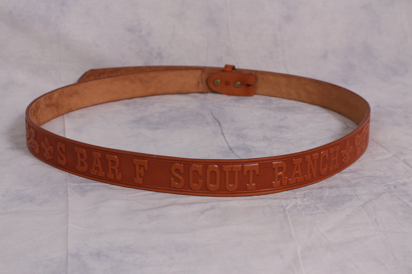 Belt - Leather S bar F Scout Ranch