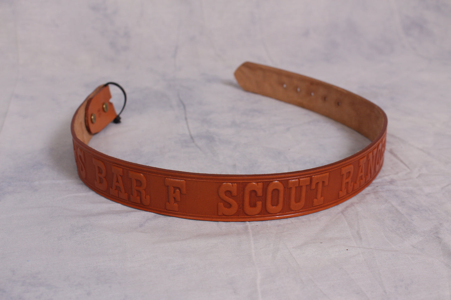 Belt - Leather S bar F Scout Ranch