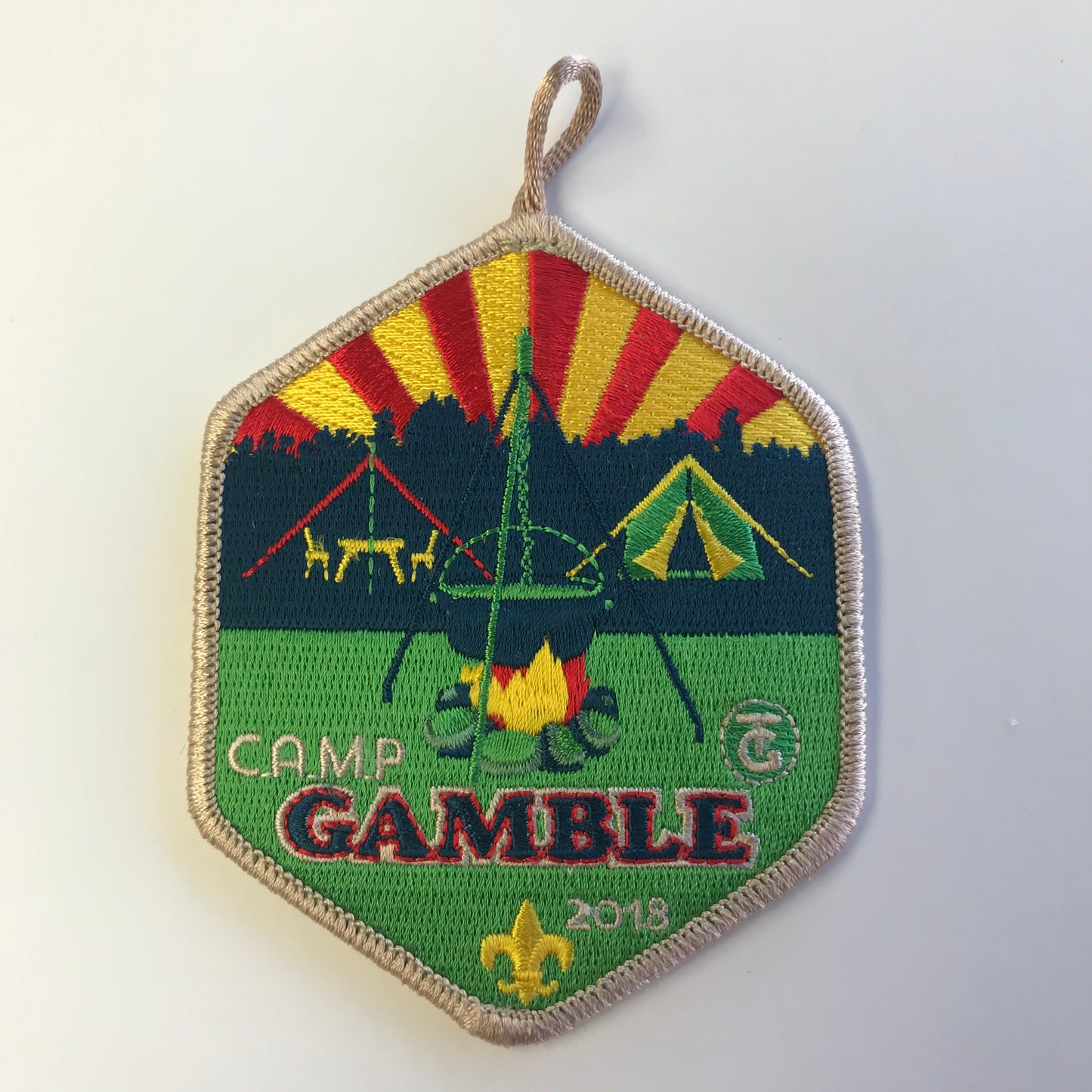 Emblem GSLAC 2018 Camp Patch