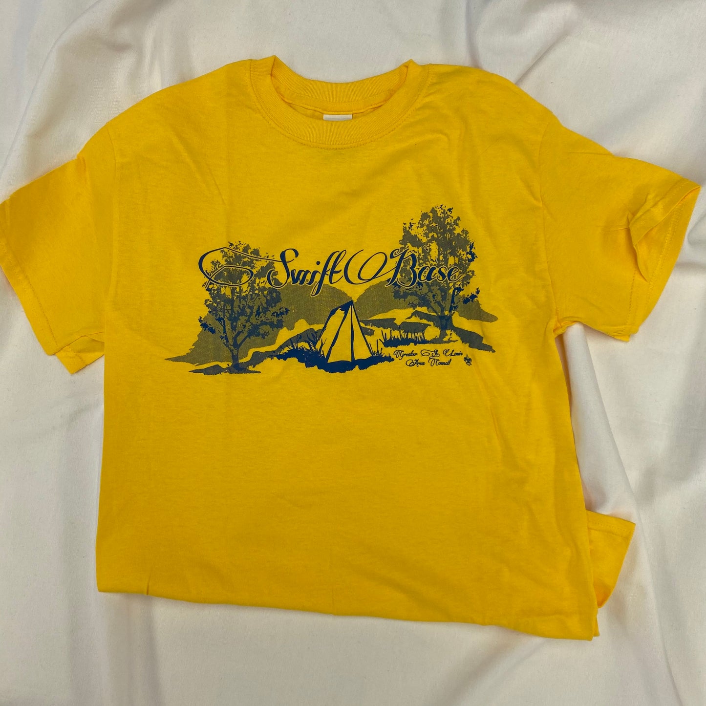 T-shirt Yellow Outdoor Traditions Swift Base