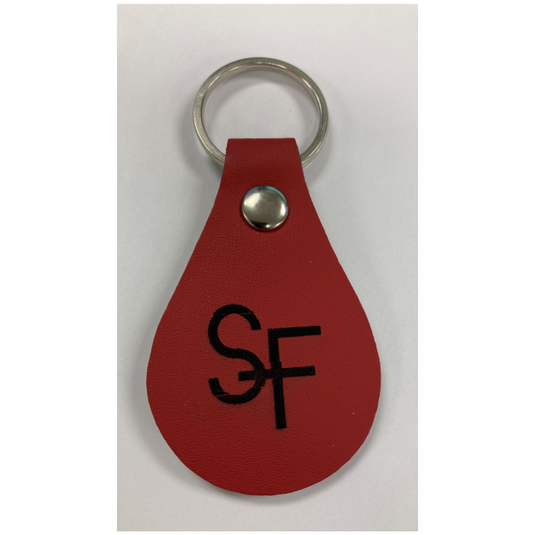 Leather Keychain -  S-F