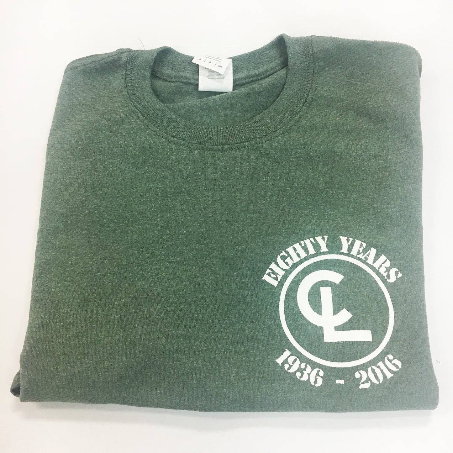 T-Shirt 80th Anniversary Green - Lewallen