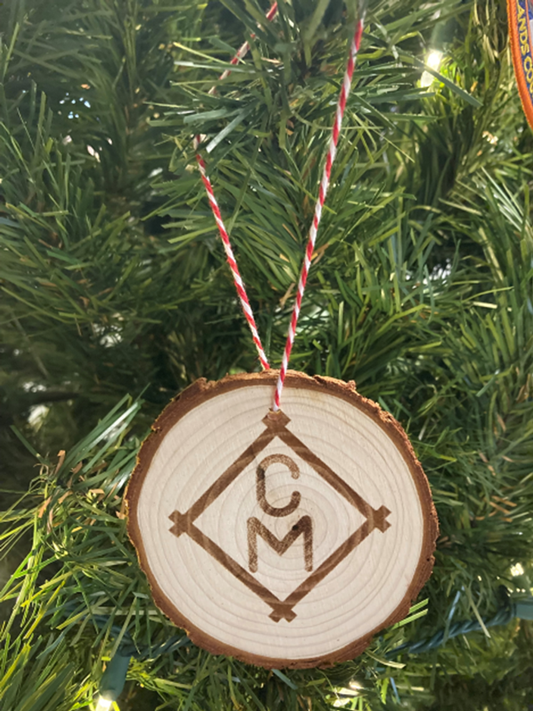 Ornament with Live Edge - Camp May