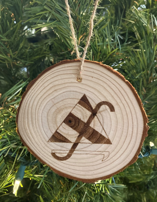 Ornament with Live Edge - Swift