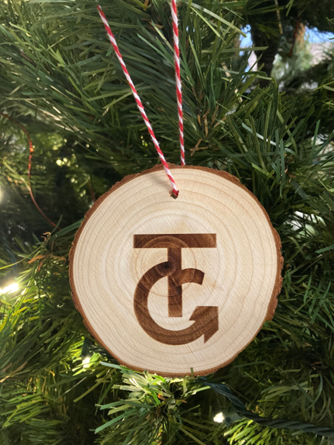 Ornament with Live Edge - Camp Gamble