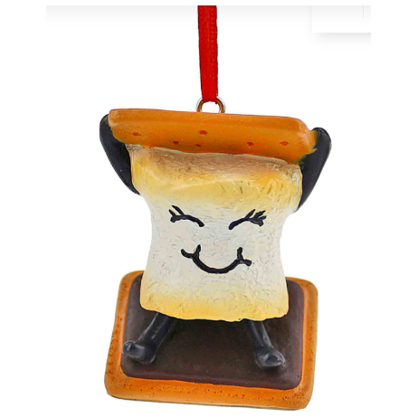 Ornament - S'more with Graham Cracker
