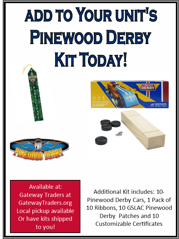Kit - Pinewood Derby Additional