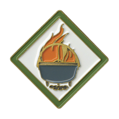 Adventure Pin - Webelos Core - Cast Iron Chef RETIRED