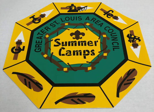 Sticker - GSLAC Summer Camp Segment Program - Large