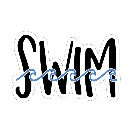 Sticker Swim with Wave