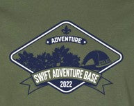 T-Shirt 2022 Swift Adventure Base Military Green