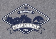 T-Shirt 2022 Camp Gamble Graphite Heather