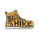 Sticker Take a Hike Boot