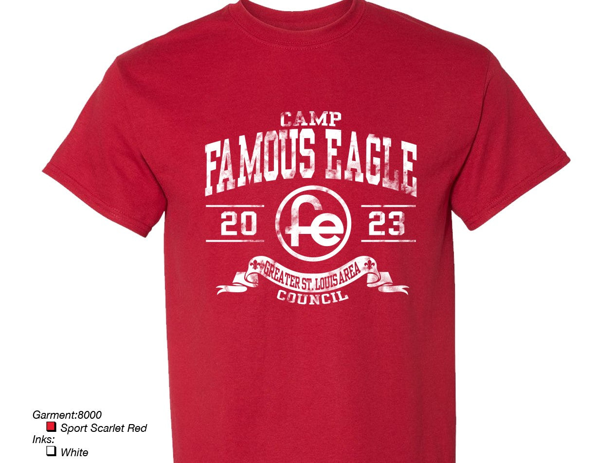 T-Shirt 2023 Famous Eagle Red