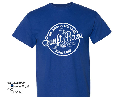 T-Shirt 2023 Swift Adventure Base Blue