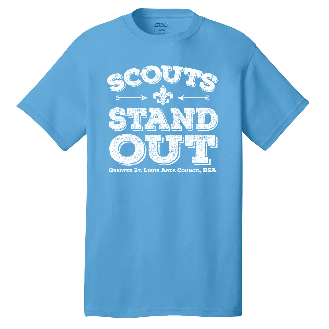 T-shirt Scouts Stand Out