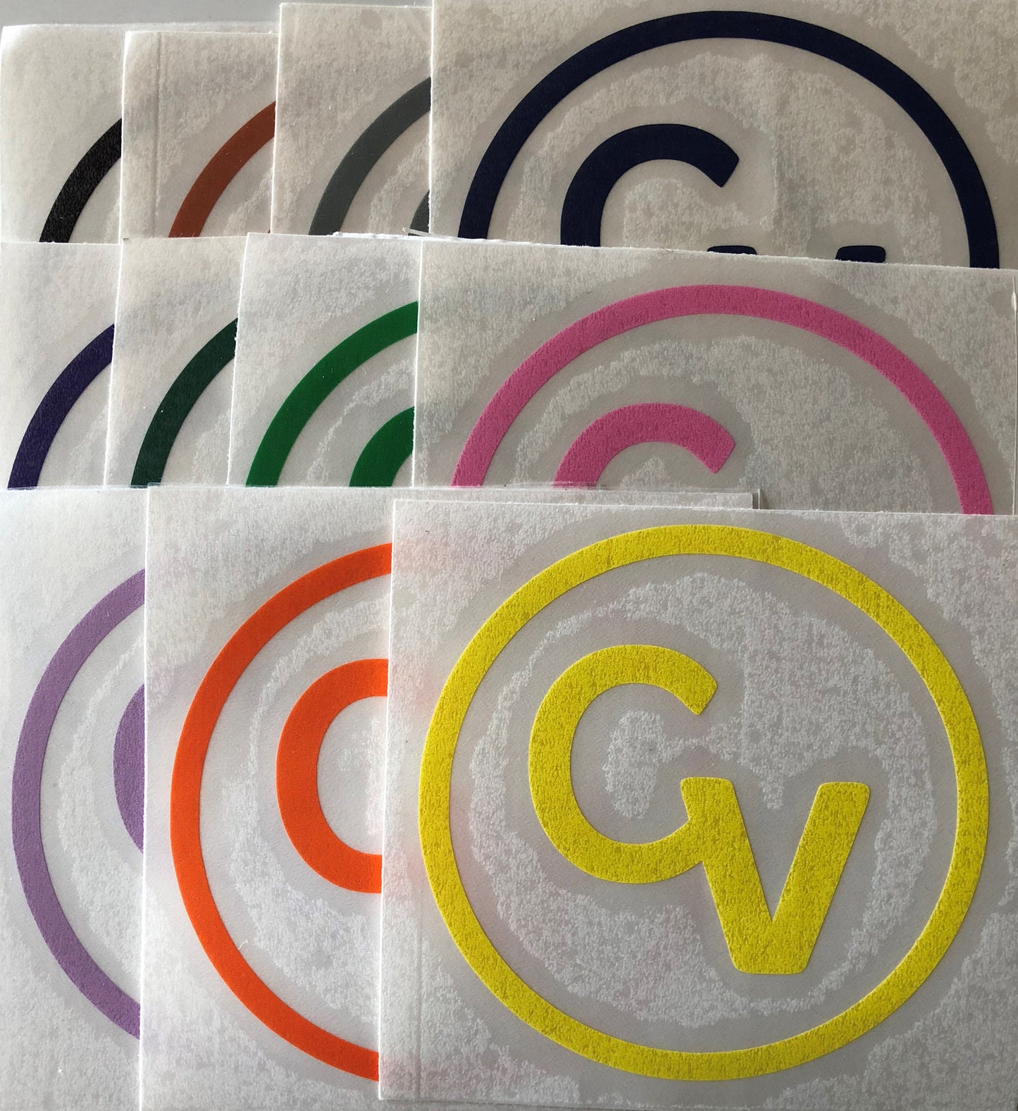 Sticker Colored Vinyl