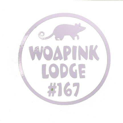 Sticker Vinyl Woapink Lodge