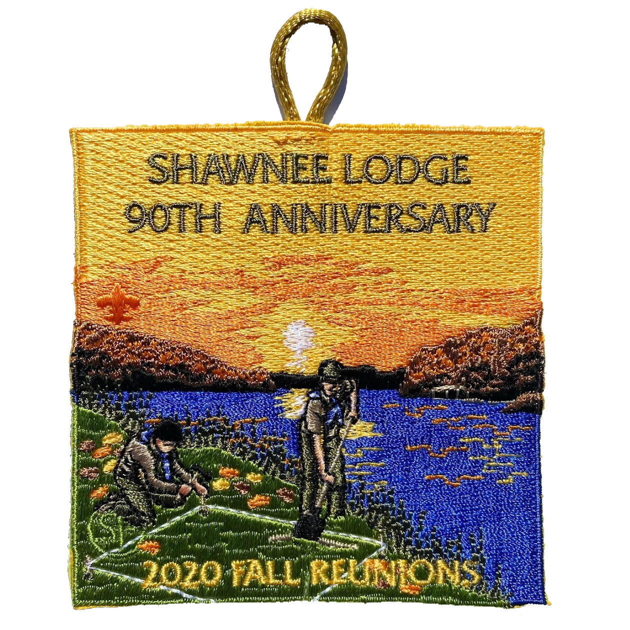 Emblem 2020 Fall Reunion 90th Anniversary Shawnee Lodge