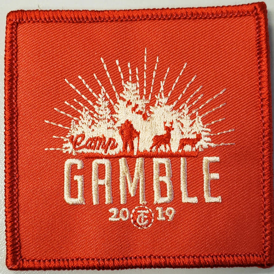 Emblem 2019 Gamble Patch Orange no loop