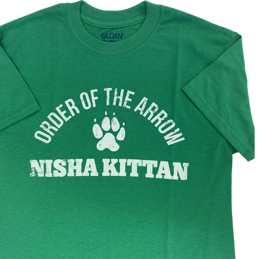 T-shirt Nisha Kittan Kelly Green