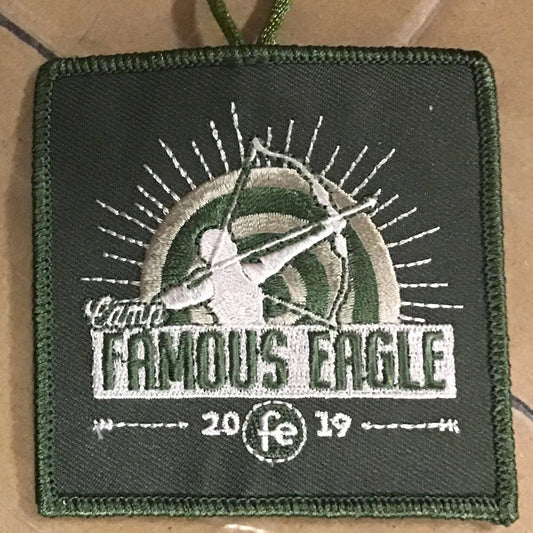 Emblem 2019 Famous Eagle green with loop